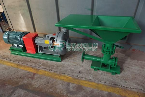 High Speed Oilfield Drilling Jet Mud Mixer with Hopper