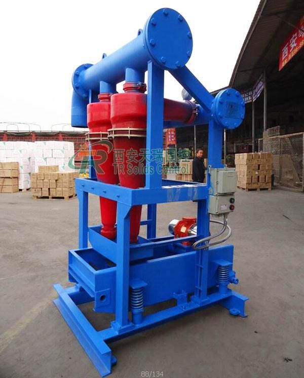 High Capacity Flexible Drilling Mud Desander Fast Connection