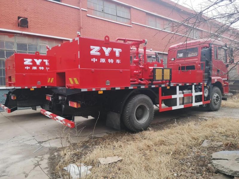 G6 Chassis Mobile Pump Unit Flushing Well Truck Self Circulating Well Flushing Truck for Oil Well Zyt