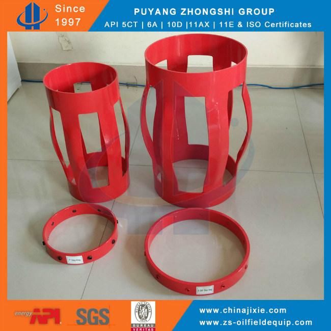 API Standard 7 Casing 8 3/4 Hole Flexible Casing Centralizer