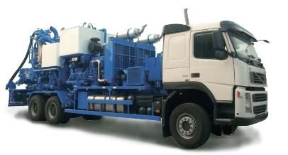 Double Pump Cementing Truck by Serva