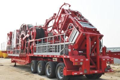 Skid Coiled Tubing Unit Mobile Coiled Tubing Unit Mobile Drilling Equipment LG360/38-5500