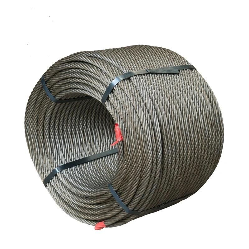 Drilling Eqipment Parts Steel Wire Rope 6X7, 6X19, 6X37, 6X12+7FC etc