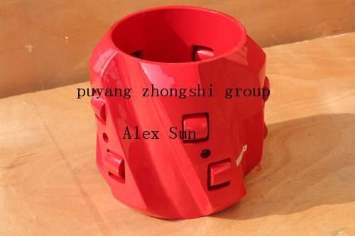 Steel Spiral Vane Solid Rigid Centralizer