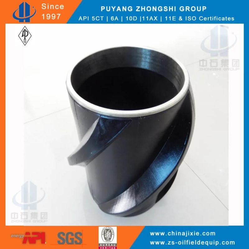 Oilwell Spiral Blade Roller Type Thermoplastic Casing Centralizer