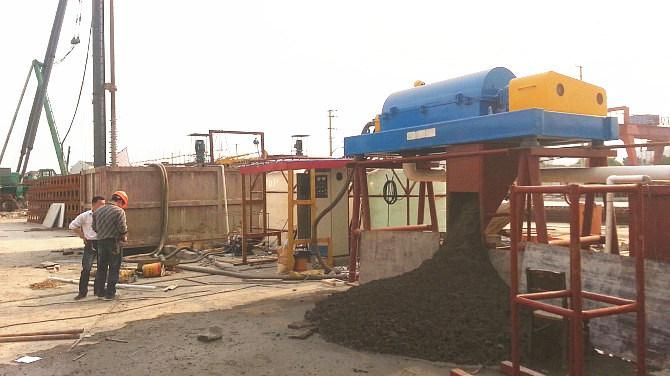 Industrial Three Phase Decanter Centrifuge Drilling Mud Oil Separation Centrifuge