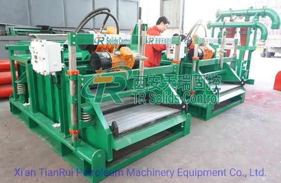 Oil and Gas Industry Drilling Mud Linear Motion Shale Shaker