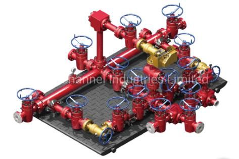 API 16c Choke Manifold Used in Oil Filed