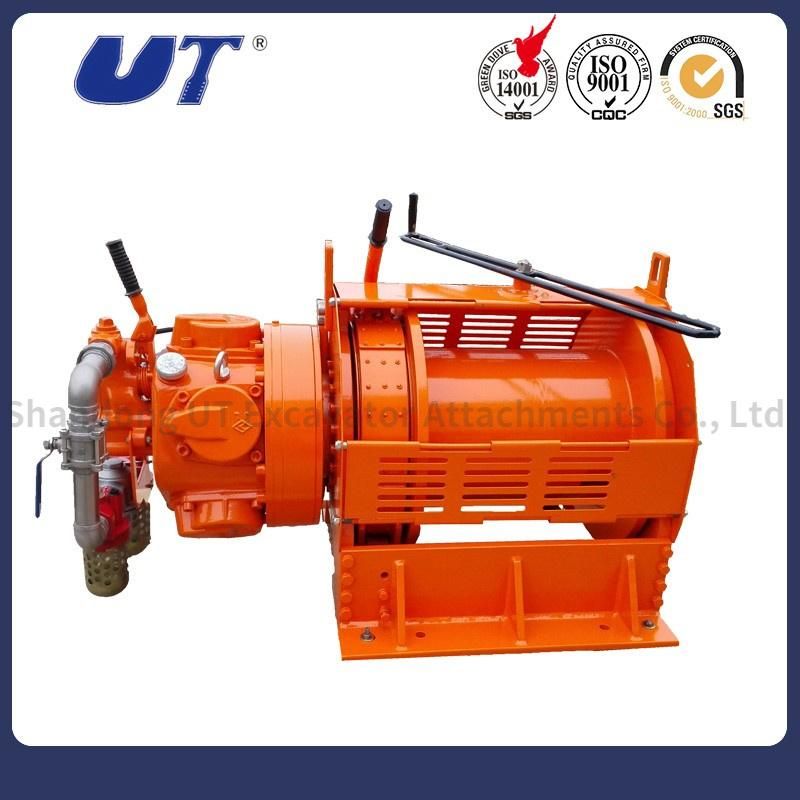 Air Winch with with Large Cable Storage