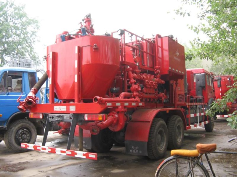 70MPa 40MPa Mud Pump Unit Single Engine and Pump Skid Truck Mounted Zyt Cementing Unit