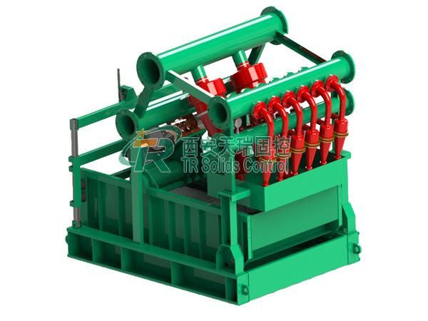 High Performance Mud Cleaner with Bottom Shale Shaker