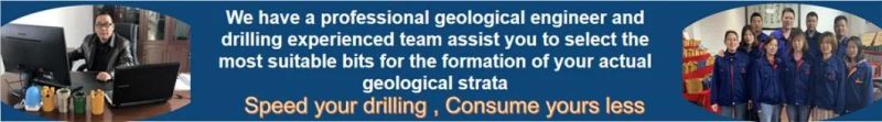 ISO Certificated 102mm T45 Rock Drilling Durable in Use DTH Core Drill Bit Bits for Mining