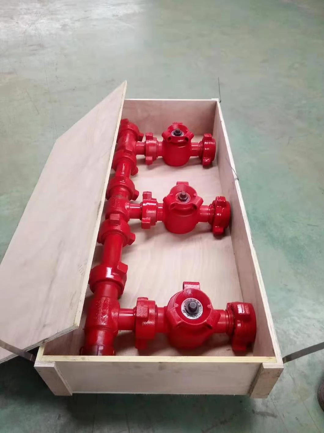 Quick-Latch Cementing Head with Single or Double Plugs for Cementing Well