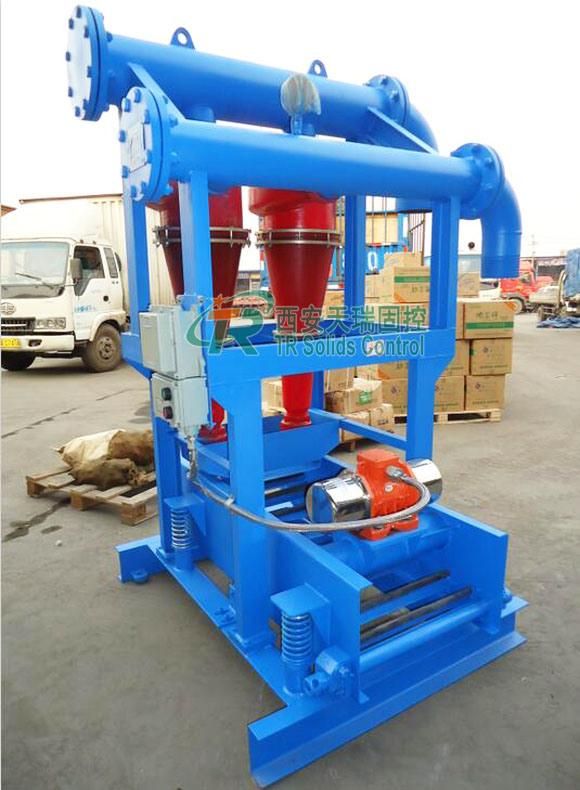 High Capacity Flexible Drilling Mud Desander Fast Connection