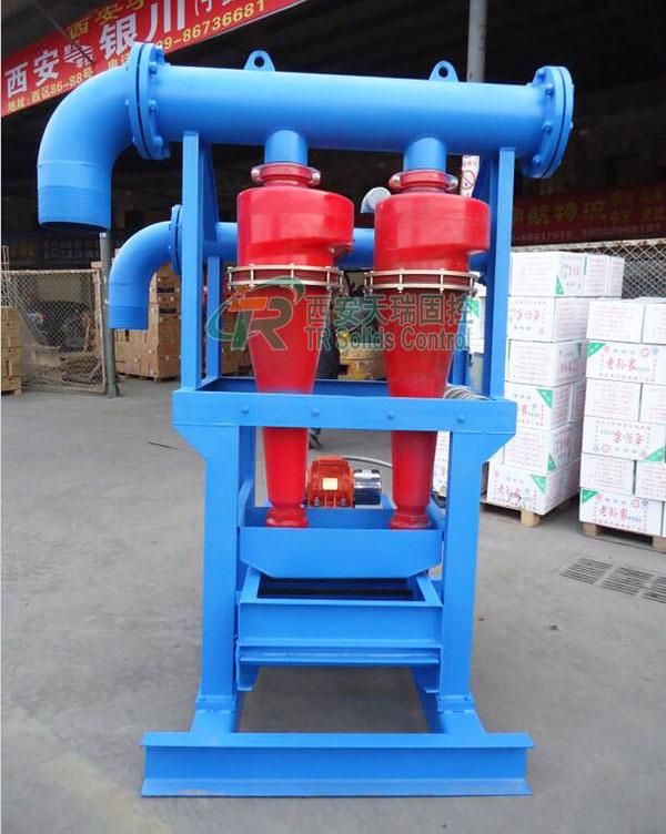 High Capacity Flexible Drilling Mud Desander Fast Connection