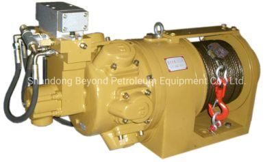 Single Drum 1 Ton/2 Tons/3 Tons Hydraulic Winch for Excavators