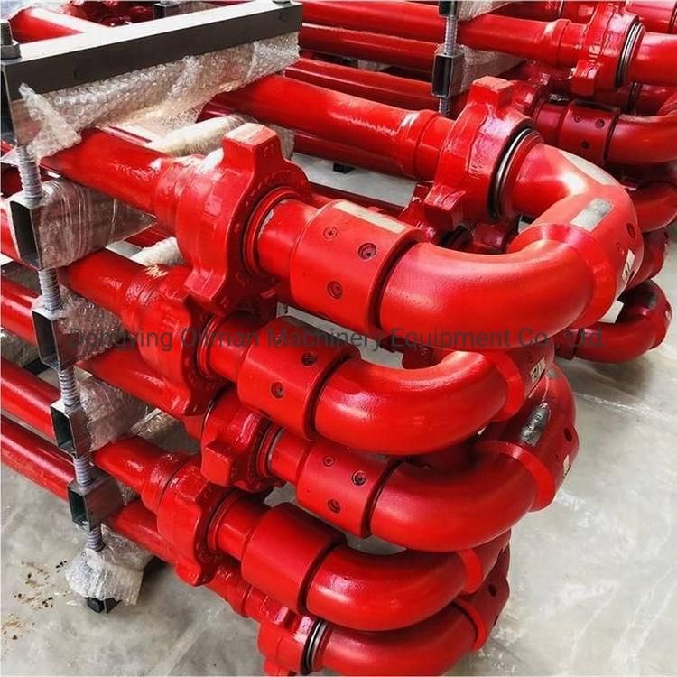 Flexible Choke Kill Lines Chiksan Pipe Loop / Flow Valve Hose Loops