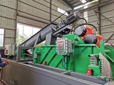 Oilfield Drilling Fluid Water Based Shale Shaker with Screw Conveyor