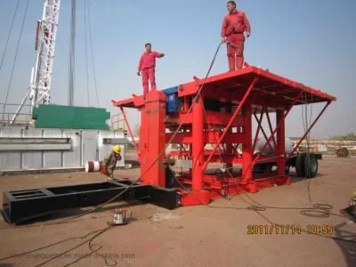 Telescopic Substructure Drilling Floor for Xj350/Xj450/Xj550/Xj650/Xj750 Workover Rig Drilling Rig Dz Sj Petro, Zyt Petroleum