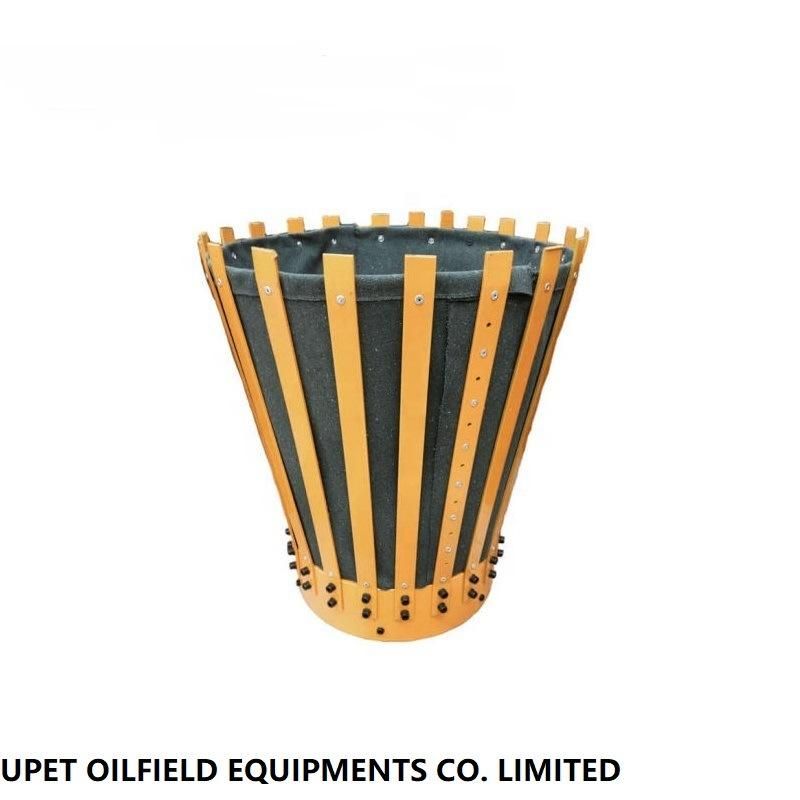 4"-20" Slip-on Canvas Cement Baskets for Oilwell Drilling