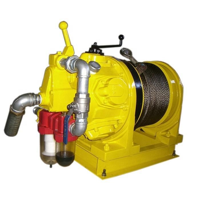 Qj Series of Air Winches Are Powered by Piston-Type Air Motor