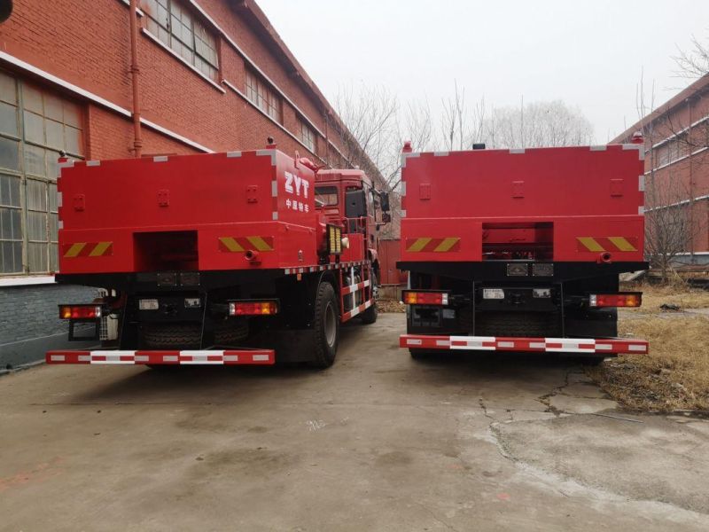 35MPa Mobile Pump Unit Flushing Well Truck Well Flushing Truck for Oil Well