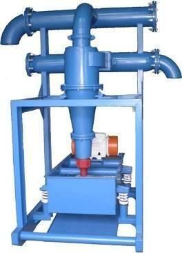 API Standard Oilfield Mud Fluid Desander Machine Pump Desander