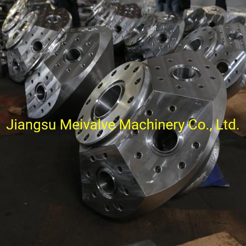 API 6A Frac Head/Goat Head/Fracturing Wellhead for Fracturing Tree