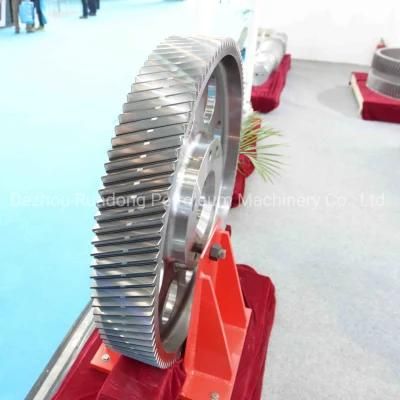 Chinese Factory Competitive Price API Standard Qualified Big Gear Ring on Crankshaft of Mud Pump
