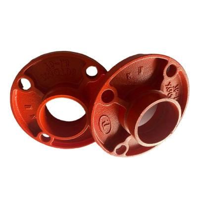 3 CT26 Ductile Iron Pipe Drilling Thread Flange Adapter