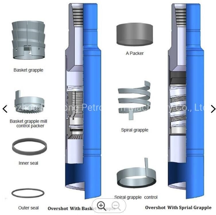 Releasing and Circulating Overshot for Oil Drilling / Lifting Lowering and Releasing Overshot Tflt73 Tflt89 Tflt114 Fishing Tools