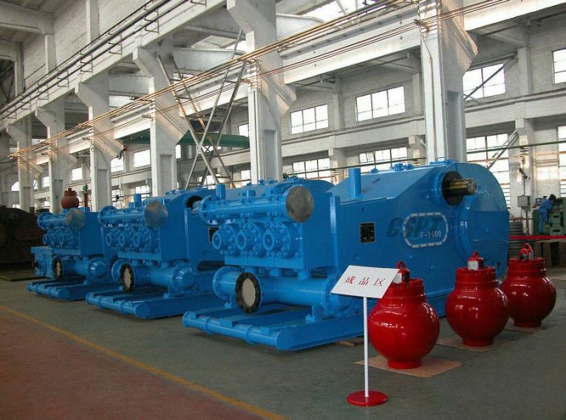 F-1600/1300/1000/800/500 Mud Pump Set Drilling Well Pump for Mud Circulating System