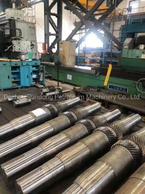 Exchangeable Pinion Shaft for Gardner Denver/ Unbt/ Emsco/ Nov/ Oilwell/ Tsc/Bomco Mud Pump