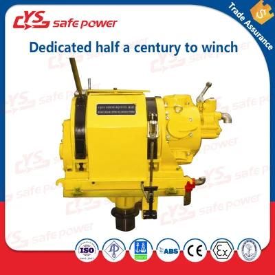 Jqhsp-50*12 Air Winch with Automatical Spooling Double Braking