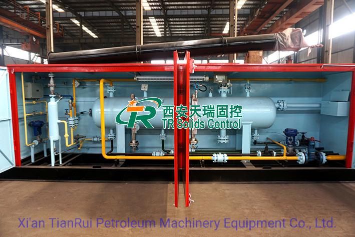 Three Phase Separator for Petroleum Production System