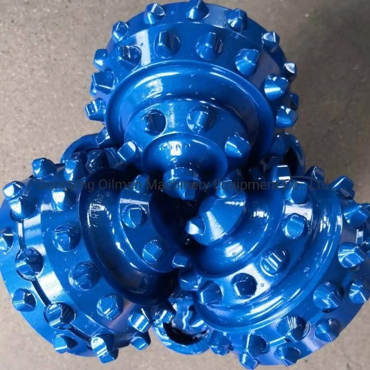 API 9 7/8 IADC537 Oil Rig Rotary Drill Head / Oil Well Drilling Tricone Bit