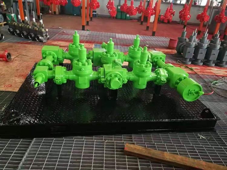 API 16c Hydraulic Choke Manifold Manifold for Oil Field Drilling