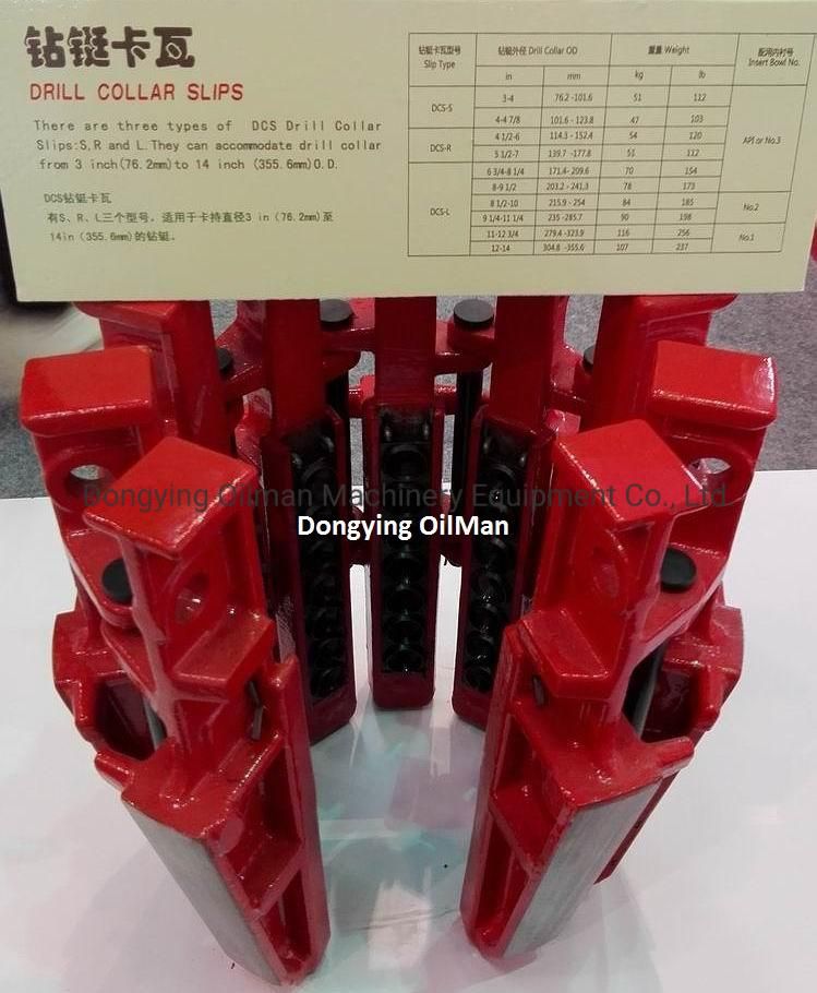 API 7K Type Dcs Drill Collar Slip for Oil Drilling Rig