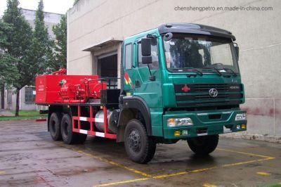 35MPa Mobile Pump Unit Flushing Well Truck Well Flushing Truck for Oil Well