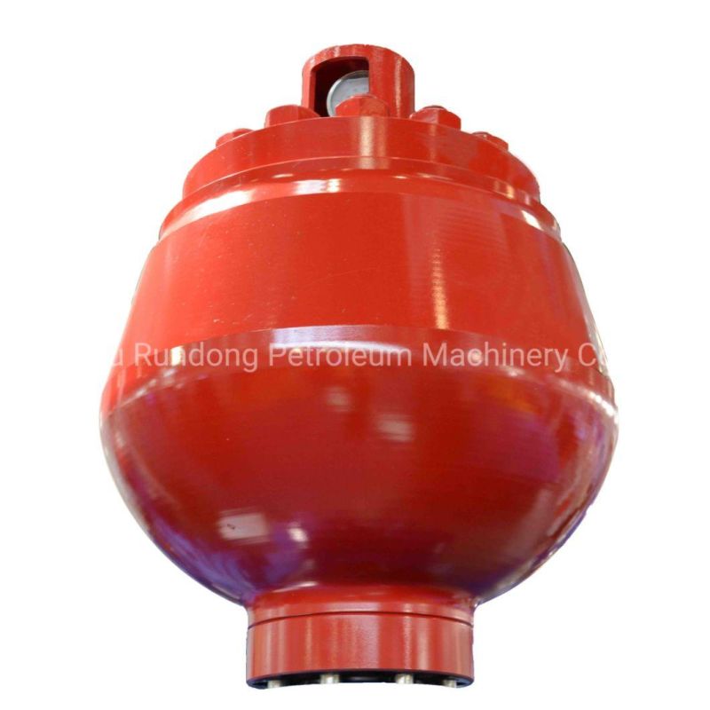 Chinese High Quality Pulsation Dampener with Pressure Gauge for Gardner Denver/ Unbt/ Emsco/ Nov/ Oilwell/ Tsc/Bomco Mud Pump