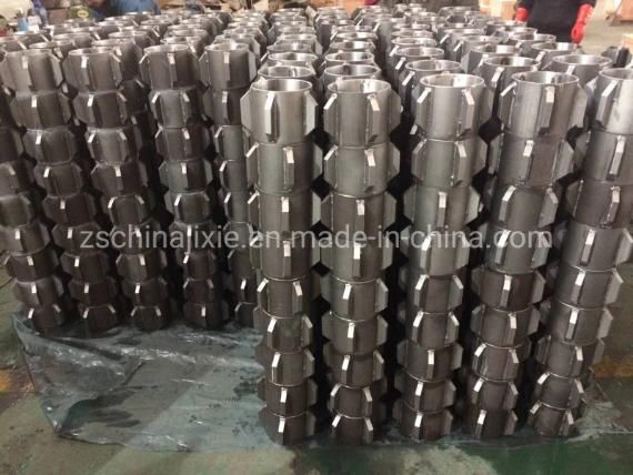 Oilfield Equipment API Rigid Casing Centralizer Spiral Steel Turbolizer