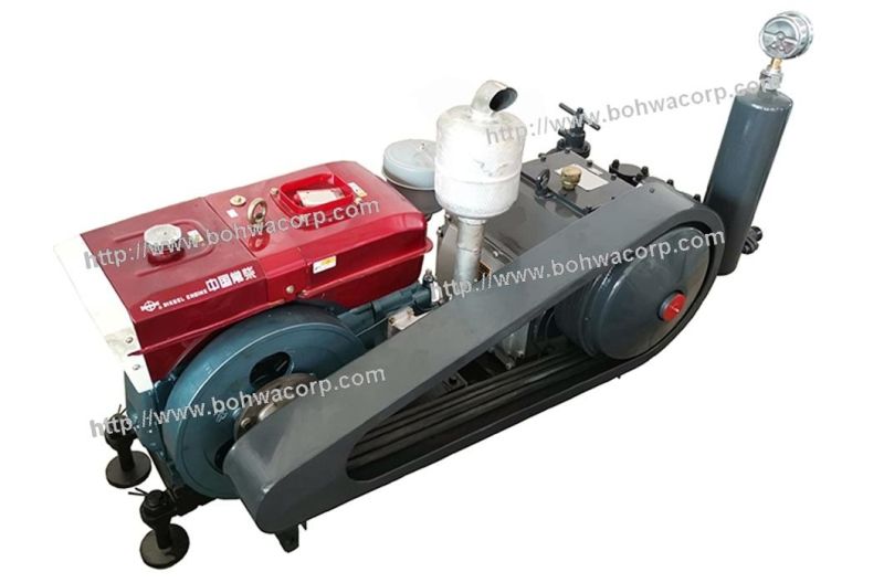 Horizontal Triplex Single Acting Reciprocating Piston Mud Pump