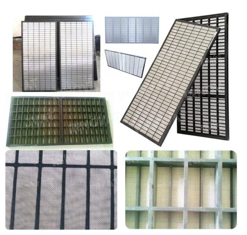 API Oilfield Shale Shaker Screen Drilling Rig Fluid Solid Control Mud Shale Shaker Screen/Composite Frame Shale Shaker Screen/Shale Shaker Wave Screen Mesh