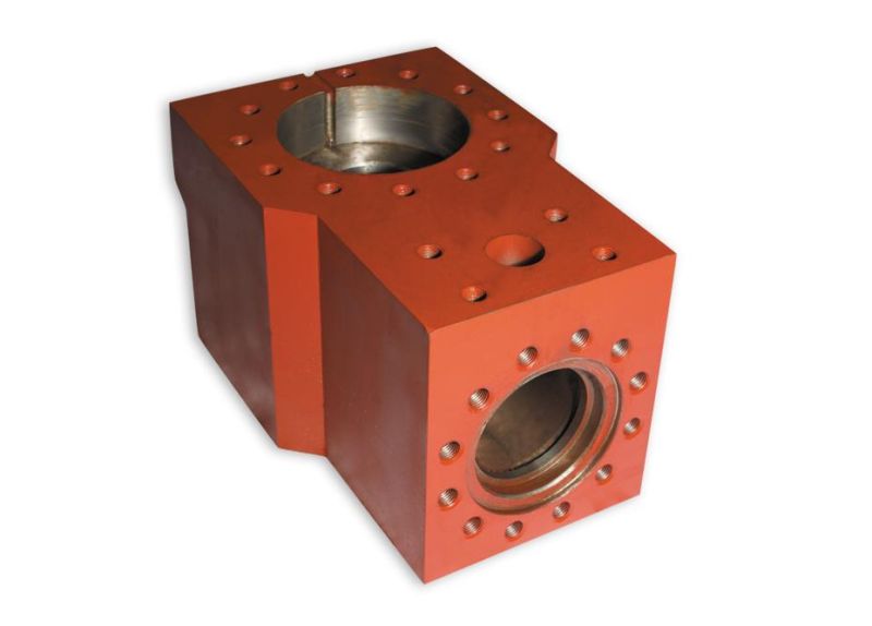 API Certified Oilfied Oilfield Mud Pump Spares Fluid End Module Hydraulic Cylinder Valve Box