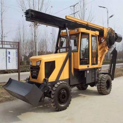 Tractor Mounted Drilling Piling Rig