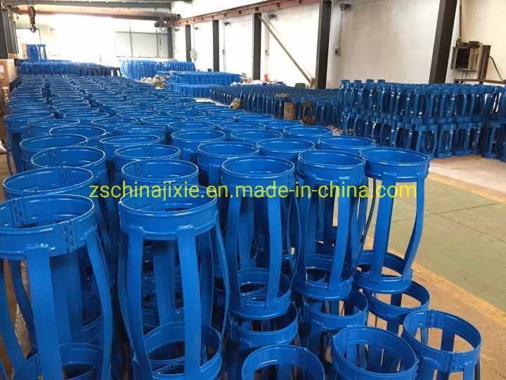 API Oilwell Completion Hinged Welded Pipe Bow Casing Centralizers