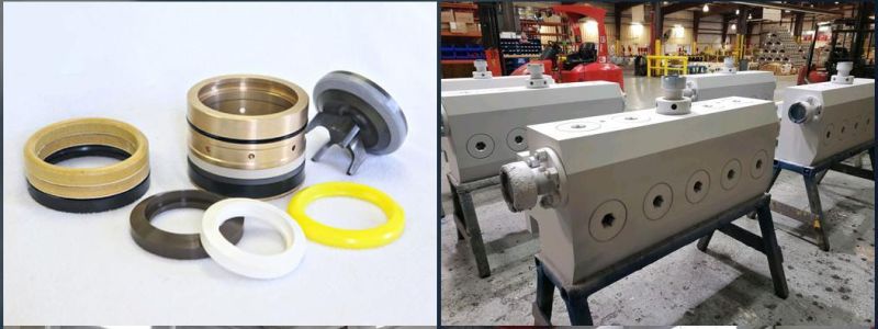 Ht 400 Piston Pump Parts Fluid-End/Flange Discharge Section Subassembly