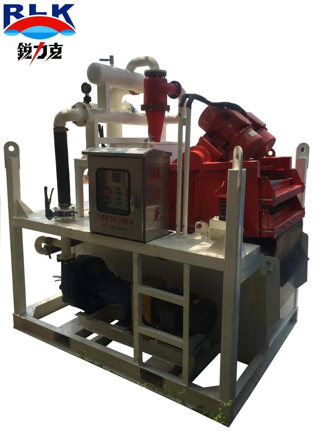 150m3 Mud Recycler/Mud Cleaning Machine/Desander for Cleaning Drilling Mud