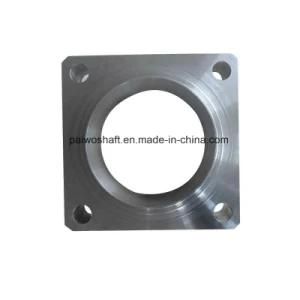 Hot Forging CNC Machining Alloy Steell Square Flange