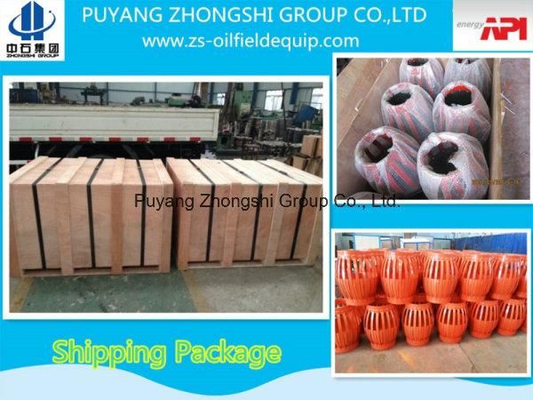 Downhole Cementing Slip on Canvas Steel Finger Casing Cement Basket